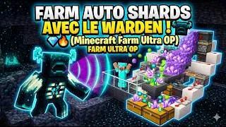 Miniature : FARM AUTO SHARDS AVEC LE WARDEN ! 💎🔥 (Minecraft Farm Ultra OP)