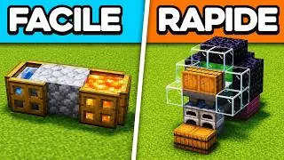 Miniature : 7 USINES à faire en DÉBUT de SURVIE ! Minecraft 1.21+