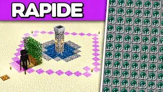 Miniature : L'USINE à Enderman la PLUS SIMPLE | Tuto Facile début de Survie (Minecraft 1.21+)