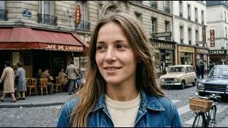 Miniature : 1970s French Retro Minuet | Paris Flower Streets & Old-Fashioned Café Romance | 60s 70s 80s