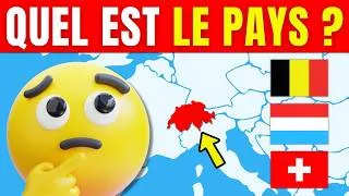 Miniature : Tu ne trouveras jamais la réponse à la question 22... QUIZ GÉOGRAPHIE !