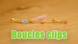 Miniature : DIY Boucles d'oreilles clips
