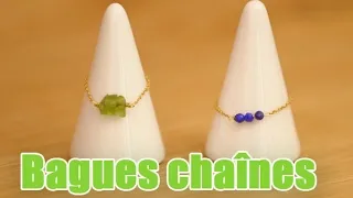 Miniature : DIY Bagues fines chaines