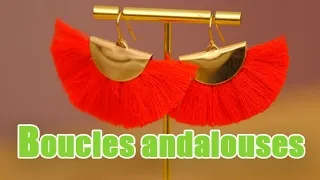 Miniature : DIY Boucles d'oreilles andalouses