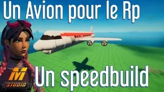 Miniature : SPEED BUILD d'un AVION sur Fortnite Créatif !