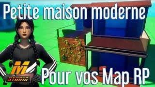 Miniature : Comment faire une MAISON MODERNE sur Fortnite Créatif ! [Tuto Fortnite]