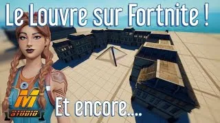 Miniature : Le MUSÉE DU LOUVRE sur Fortnite Créatif !