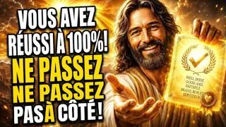 Miniature : DIEU DIT : TU AS RÉUSSI ! NE PASSE PAS CECI | MESSAGE DE DIEU
