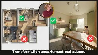 Miniature : 2 appartements, 2 problèmes, 2 transformations spectaculaires