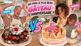 Miniature : DEUX GÂTEAUX D’ANNIVERSAIRE, UN SEUL GAGNANT 🥇 | MAMAN VS PAPA