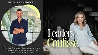 Miniature : Nicolas Chenève : Tout plaquer pour construire 600 villas à Bali - Les coulisses d'un pari fou