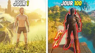 Miniature : 100 jours dans LE JEU de survie où LA BRUME veut ta mort