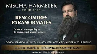 Miniature : Mischa Harmeijer tour 2026 - Rencontres paranormales
