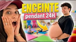 Miniature : Mon COPAIN est ENCEINTE pendant UNE JOURNÉE ! 😅