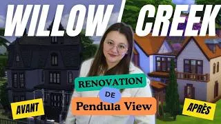 Miniature : 💚 Le Quartier de PENDULA VIEW à WILLOW CREEK | RENOVATION Sims 4 | 💚