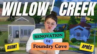 Miniature : 💚 Le Quartier de FOUNDRY COVE à WILLOW CREEK | RENOVATION Sims 4 | 💚