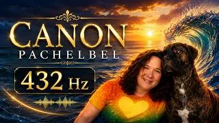 Miniature : Canon de Pachelbel 432 Hz +vague mer | Anti-Stress, Relaxation, nettoyage énergétique