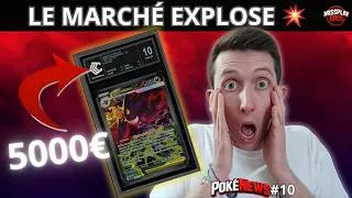 Miniature : 💥 Pokémon : le marché s’affole 😳 + Héros Transcendants s’envole (Pokénews #10)”