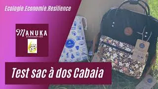 Miniature : Test: Sac à dos Cabaia #sacados #sacamain #durable #ecoresponsable #greenlife #slowlife