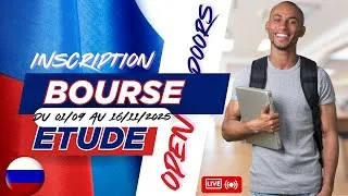 Miniature : Bourse d’Études en Russie 2025/2026 🇷🇺 | Inscriptions ouvertes dès le 1er septembre !