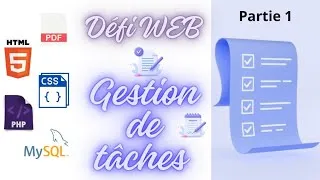 Miniature : #Défi 05 : Application Web de Gestion de tâches : Part 01