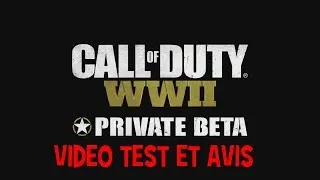 Miniature : [Video Test] COD WWII - Mon avis sur la bêta PS4 HD
