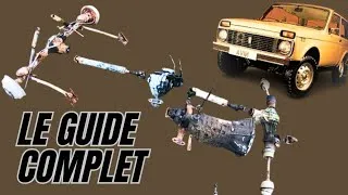 Miniature : Tout savoir sur la tansmission 4x4 LADA Niva: fonctionnement, casses fréquentes, astuces, entretien