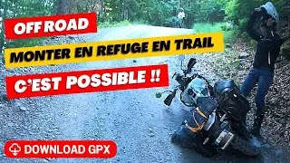 Miniature : Monter en refuge en trail : c'est possible ! Trace GPX jusqu'au refuge de Doran