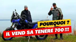 Miniature : « La Ténéré, c'est fini pour moi ! » Pourquoi il vend sa T7 ?