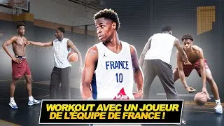 Miniature : ENTRAÎNEMENT AVEC THOMAS, JOUEUR NCAA D1, AVANT LA COUPE DU MONDE U19 !