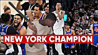 Miniature : KNICKS IN 5 ! MÊME AVEC LES ARBITRES, ILS N’Y ARRIVENT PAS 😂 KNICKS VS SPURS GAME 5 😳🔥