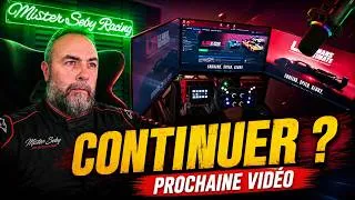 Miniature : Continuer le simracing et YouTube… ou faire une pause ?