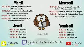Miniature : Programme pour continuer les cours en live