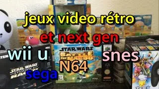 Miniature : Achat jeux video juillet :  wii u, nintendo 64, sega..
