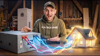 Miniature : Fabriquer une batterie pour sa maison ( + upgrade  micro onduleur vers onduleur hybride )