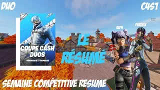 Miniature : Fortnite : Résumé semaine compétitive