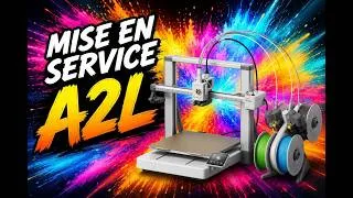 Miniature : 🚀 Nouvelle BAMBULAB A2L : Mise en service complète et premières impressions !!