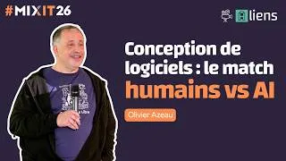 Miniature : Conception de logiciels : le match humains vs AI  (Olivier Azeau)