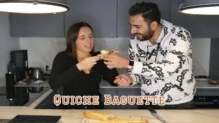 Miniature : Je Réalise une Quiche  Baguette !