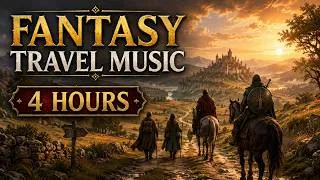 Miniature : Fantasy Travel Music 4 Hours | Medieval RPG Ambience