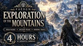 Miniature : 4 Hours of Fantasy Mountain Ambience Music | RPG Travel & Exploration