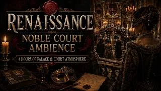 Miniature : Renaissance Noble Court Ambience ⚜️ 4 Hours of Palace Music for RPG & DnD