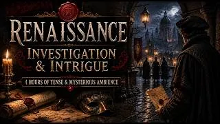 Miniature : Renaissance Investigation & Intrigue ⚜️ 4 Hours of Dark Ambience for RPG & DnD