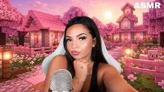 Miniature : #ASMR - MON VILLAGE MINECRAFT (tout rose) 😴