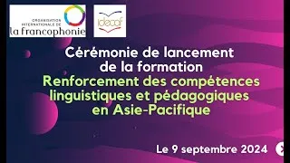 Miniature : Séance de lancement de la Formation RCLP-Asie-Pacifique