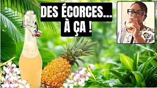 Miniature : Je transforme mes écorces d’ananas en boisson pétillante | Tepache créole à l’atoumo