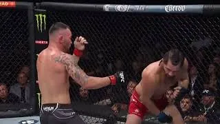Miniature : | JORGE MASVIDAL DROPS COLBY COVINGTON IN THE 4TH ROUND |