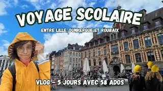 Miniature : VOYAGE SCOLAIRE : Cinq jours à Lille en voyage scolaire avec 58 ados ✨