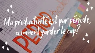 Miniature : Ma productivité est par période, comment garder le cap?