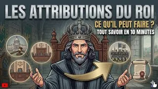 Miniature : Attributions du roi /organisation administrative / droit privé en français